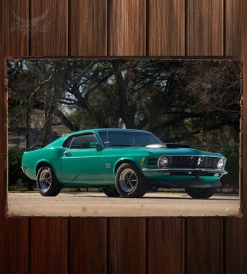 Металлическая табличка Mustang Boss 429 449